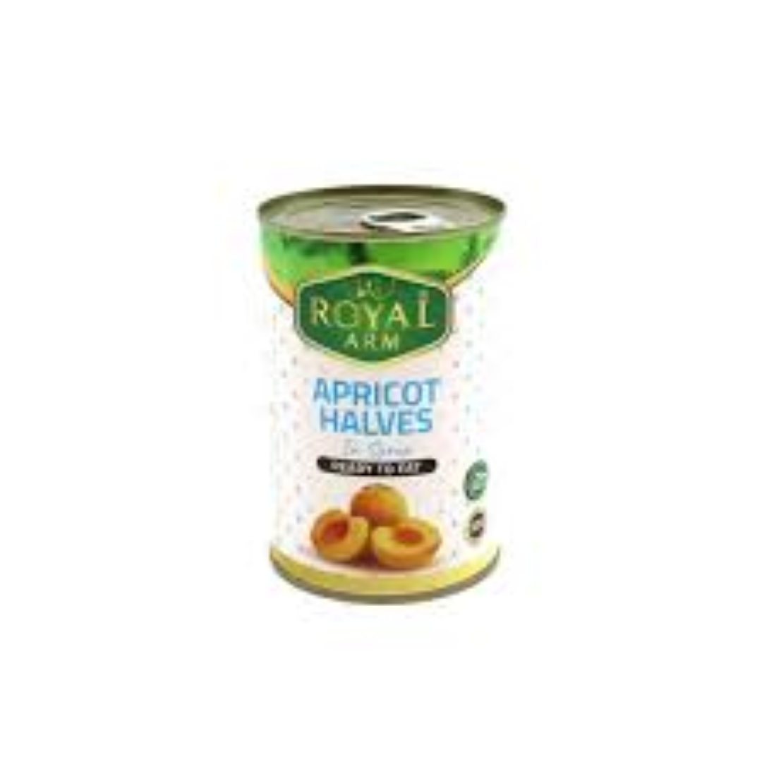 ROYALE APRICOT HALVES 425G